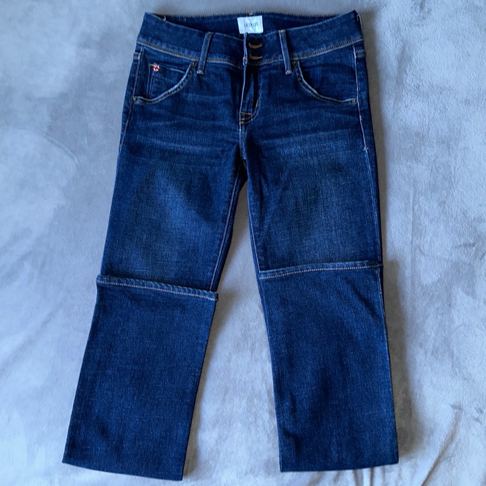 Hudson short boot cut jeans